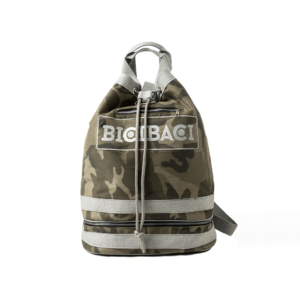 BiciBaci Zaino Militare in Cotone e Corda