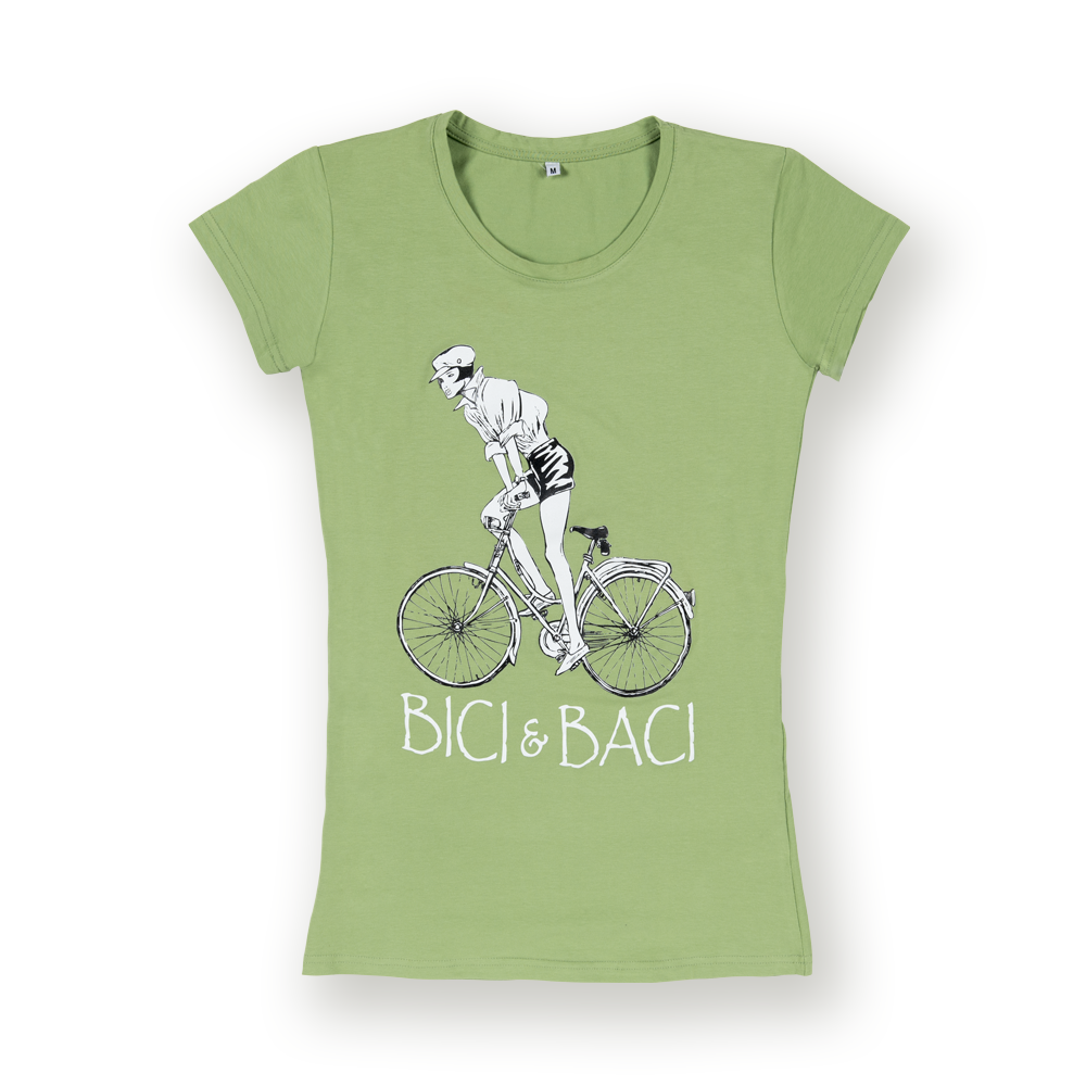 T-Shirt Verde BiciBaci Girl
