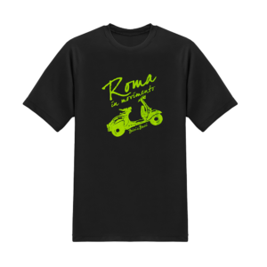 T-Shirt Roma in Movimento Black