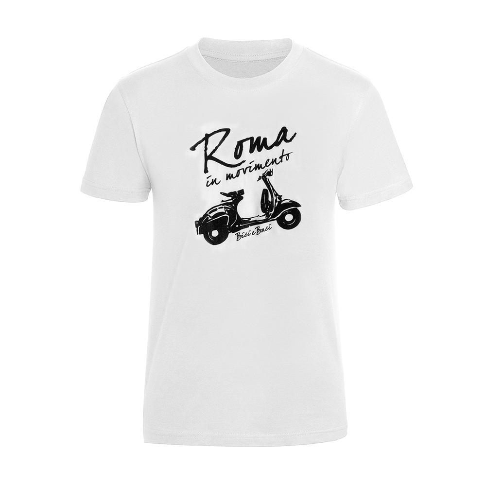 T-Shirt Roma in Movimento White